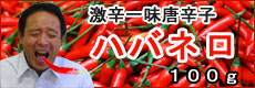 激辛一味唐辛子ハバネロ１００ｇ