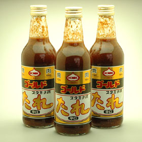 スタミナ源たれゴールド辛口 ４２０ｇ×３本セット