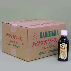 ハクタカ特級ウスターソース３００ＭＬ×２０本ＪＡＳ特級