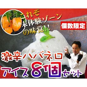 激辛ハバネロのアイスクリーム８個セット