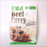 ハラルビーフカレー10個入ケース｜Halal Beef Curry×10pack