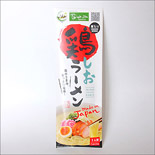 鶏ラーメン塩味（お土産用・30個入ケース・お箸入り）｜Halal Chicken Salt Ramen with Chopsticks 30pack