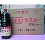 ハクタカ徳用ウスターソース１．８Ｌ×８本入ＪＡＳ標準
