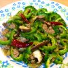 【唐辛子レシピ】ゴーヤとザーサイのピリ辛炒め  －中華風－